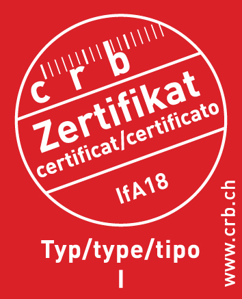 CRB Zertifikat 2018